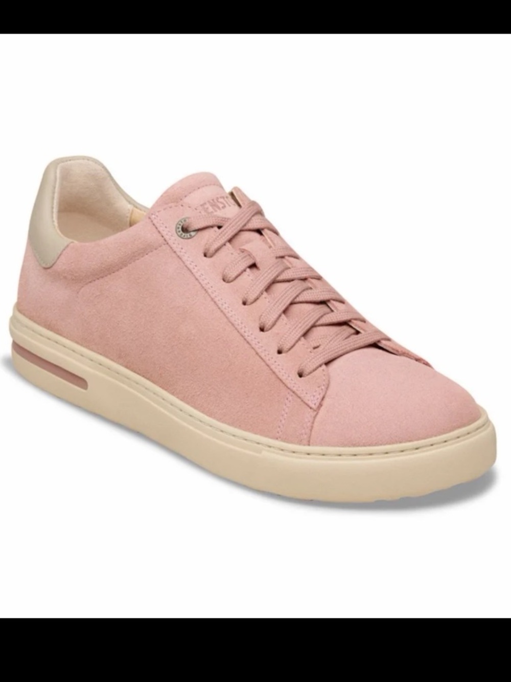 Birkenstock Women’s Pink Suede Lace-Up Sneaker size 43